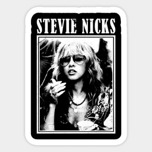 Stevie Nicks // Vintage Distressed Sticker